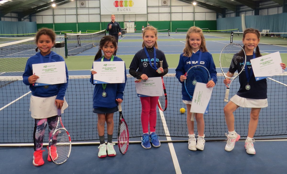 HantsIOWTennis's tweet photo. Congratulations to our 8U Girls County Cup team who finished as runners-up in Group A at Bucks Indoor TC - well played Desiree, Imogen, Lily, Nicole and Serena #CountyCupTennis @AndoverTennis @theavenuetennis
@_EliteTennis @TennisPTA @TeamWinchTennis https://t.co/pQTggWB6y9