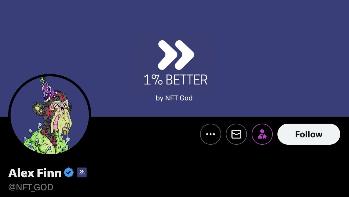 Let's start right away with this legend 🎯

1/ - @NFT_GOD

Although he is no longer involved in NFTs,...