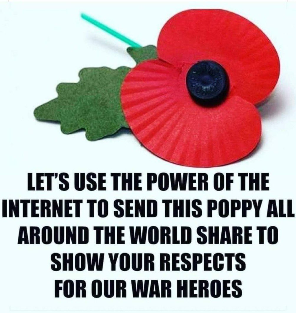 Retweet if you are going to wear a poppy this year?