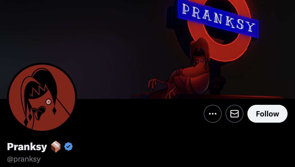 86/ - @pranksy

The NFT legend you need to know.

➬ Ambassador and collector of Web3 &amp; NFTs sinc...
