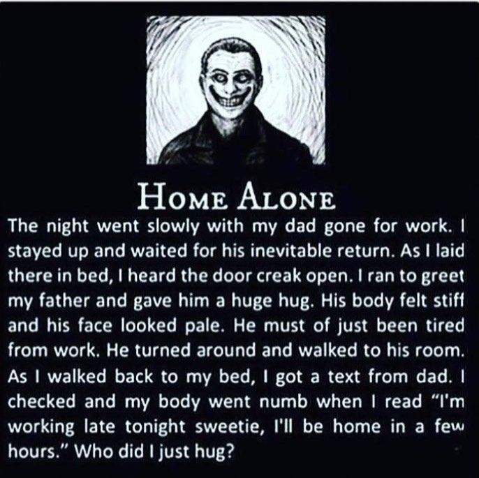 TheHauntedCafe's tweet photo. Not my writing but so scary!! #run https://t.co/kpiaheW6P3