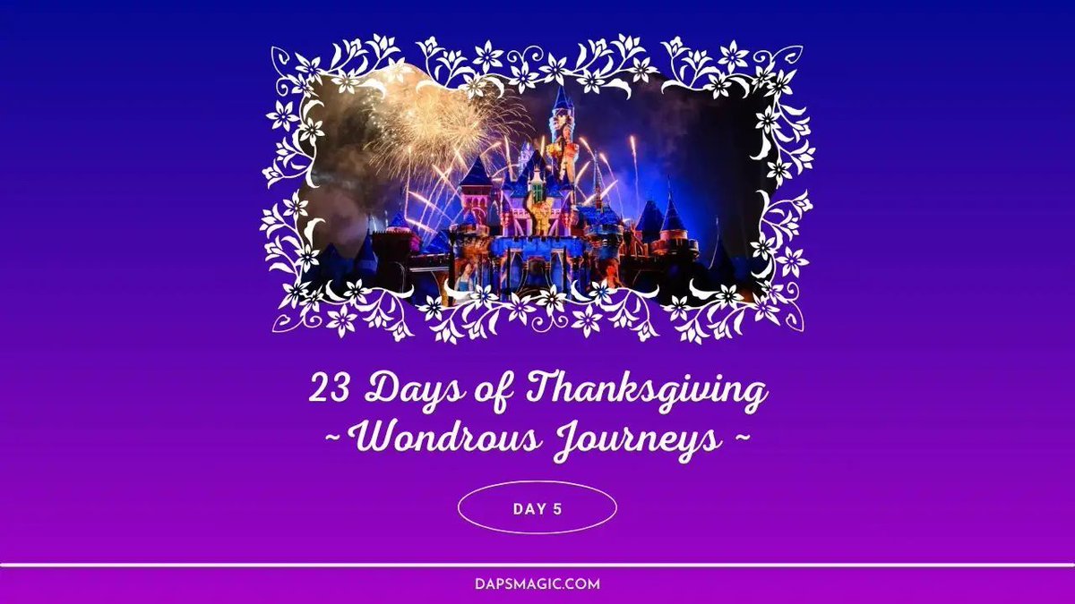 DAPs_Magic's tweet photo. Wondrous Journeys – Day Five – 23 Days of Thanksgiving
https://t.co/zPcAHTrGNJ
#woundrousjourneys #23daysofthanksgiving #thanksgiving https://t.co/wruoDlZKQB