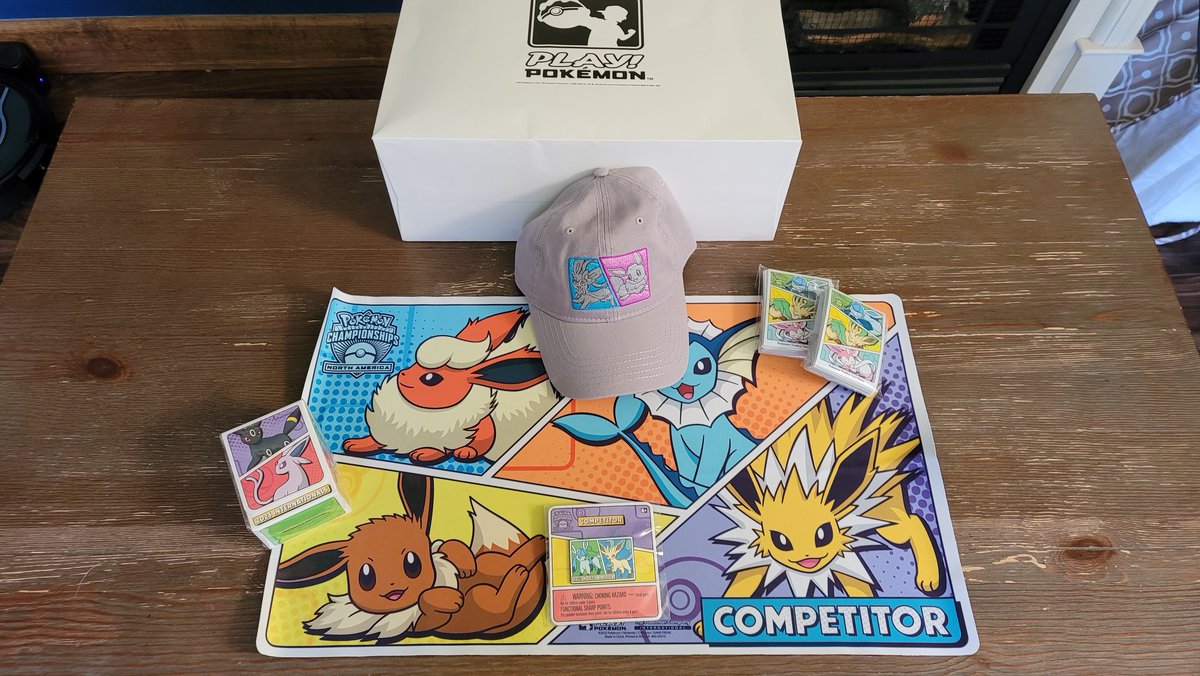 HNTS_TCG's tweet photo. Selling some of my playmats &amp; kits to save up for the holidays. DM for pricing if interested. 

EUIC &amp; NAIC 2023 kits sold as complete sets. https://t.co/8xiMIdBPCG