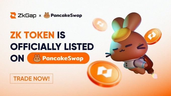 Airdrop6_com's tweet photo. New #airdrop: ZkGap (Listed &amp; Random 500)
Reward: 40 ZK (~$2)
News: BLGamer, Pancakeswap
Distribution: December 22th

🔗Airdrop Link: https://t.co/V5KKaBv8rU https://t.co/2O0WO7RZdK