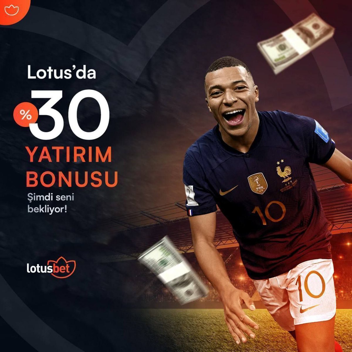 LotusbahisTr's tweet photo. 🔥 Pazar bültendeki maçların tadını %30 yatırım bonusuyla çıkarın!

📝Kolay Çevrimli' %30 Yatırım Bonusundan yararlanabilirsiniz.

✅Max. alınabilecek tutar 500₺

🎁Avantajlı bonuslarla şansınızı ikiye katlayın.

⚽Bahis keyfini doyasıya yaşayın!

⭐ https://t.co/SLcx0elKVC https://t.co/TEQkMpmxoN