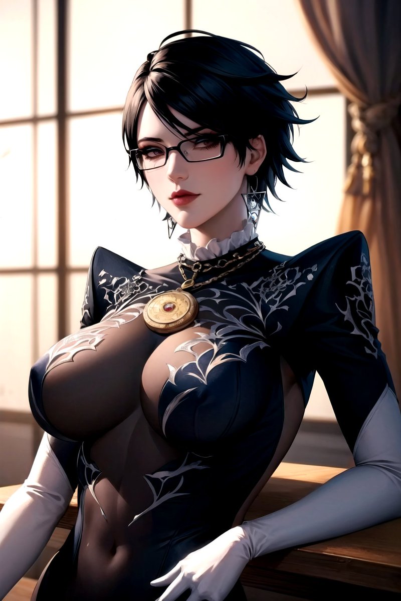 Ahri_AI's tweet photo. #LoRA Bayonetta 
Available here: https://t.co/76sRF9zRkZ #AIart #stablediffusion #AIArtworks #AI #AIイラスト #Bayonetta https://t.co/OnK2UEC3Xj