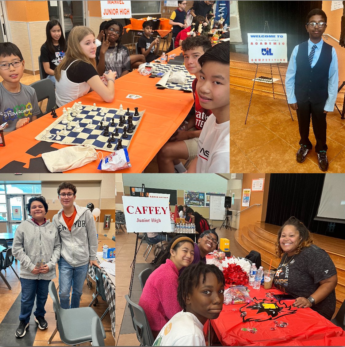 ASMITHP4S's tweet photo. Yesterday’s @uiltexas JHS A+Academic Competition w/ our extraordinary @AlvinISD students was a great event 💫🙌✨ We had many committed participants tune into their academic passions yesterday and #PUSHFORSUCCESS 💯 Super thankful for the awesome @AlvinISD staff & HS student volunteers who made the day great!! Shout out to Mrs. Guikema from @ManvelJH for her amazing coordination!! Check out the 📸 here: https://t.co/mXEYLzOzbw