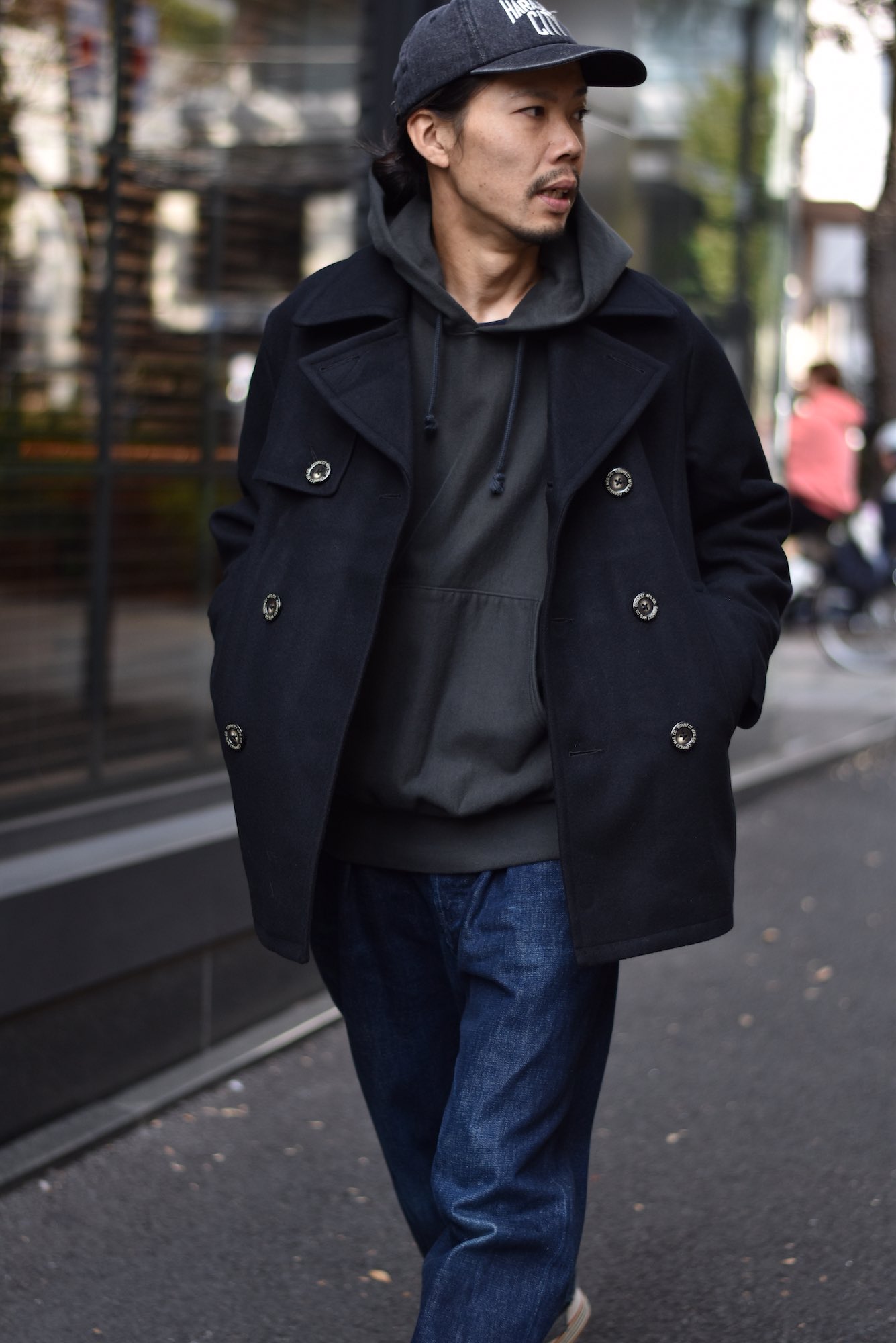スポーツマックス　マックスマーラ　ピーコート　ツイード　ビックカラー　青　４２ peacoat - Search / X