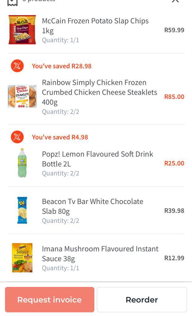 JannieBez88's tweet photo. @Sixty60_Tweets does this order seem right???? https://t.co/N130f9yq24