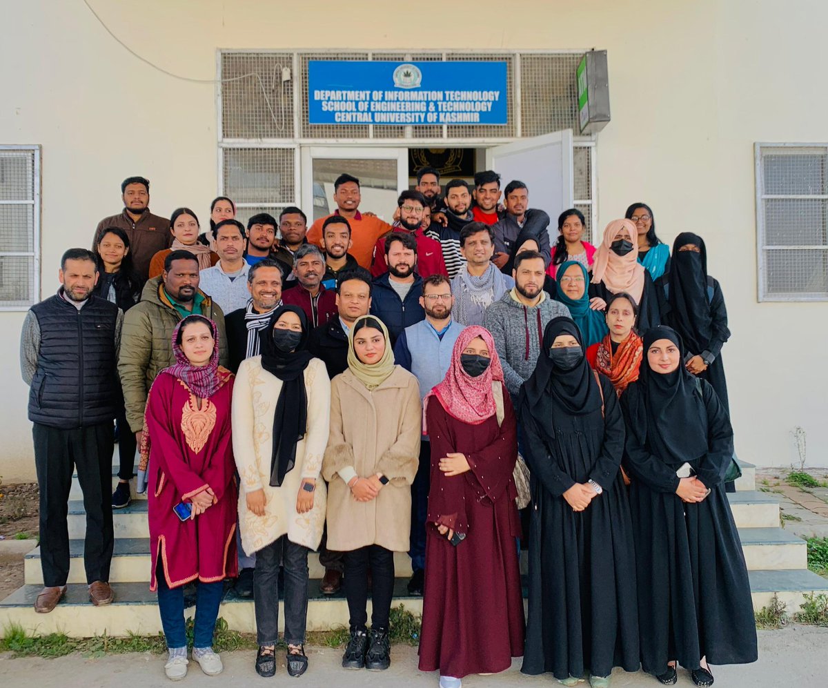 SOEducukashmir's tweet photo. The School of Education (SoE), Central University of Kashmir (CUK), in collaboration with the Heartfulness Institute of Hyderabad, conducted a five-day training programme on “life and social skills,” at the varsity’s Tulmulla campus, from October 30th to November 3rd, 2023. https://t.co/n2oBWNfkkx
