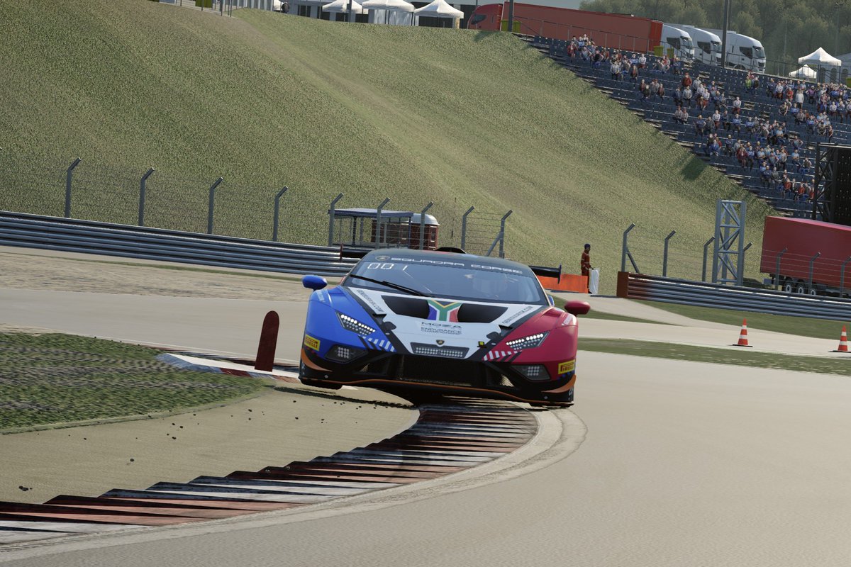 Ignitez_ZA's tweet photo. It's time for the final round of the @SimracingGP @moza_racing Endurance Championship! Excited to take on Nurburgring with the @Genisus_Esports boys. Hopefully we can have a clean race and secure the championship win.
#CyberResilience
#GenisusRisk
#CrisisSim
#Kaizen
#MREC
#SGP https://t.co/7IJ6wsaAgQ