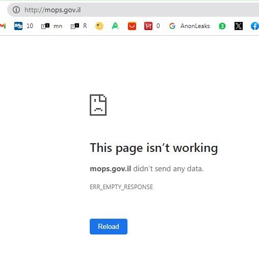 Baltahji's tweet image. mops.gov.il: Ministry of National Security (Israel) DOWN.
 
en.wikipedia.org/wiki/Ministry_…
#Anonymous #RedCult