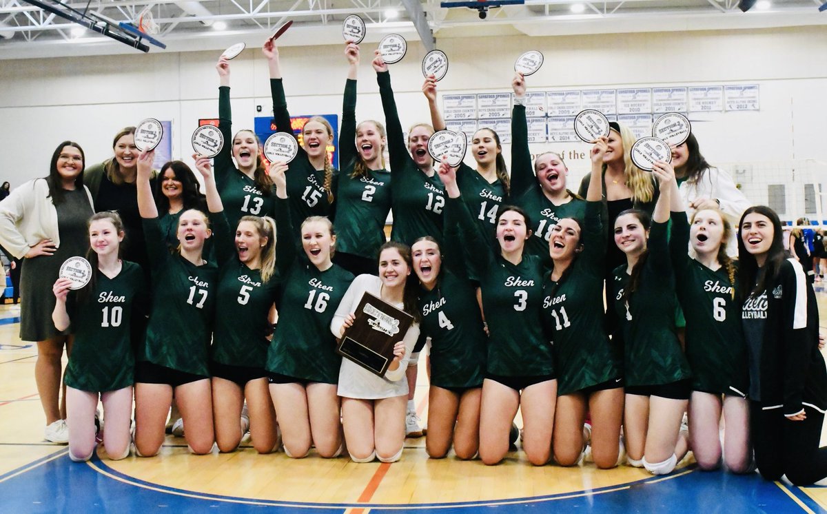 Congratulations to Shenendehowa, our Class AAA Girls Volleyball CHAMPS!🏐🏆⭐️