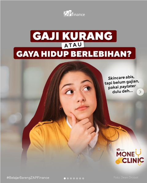 zapfinance's tweet photo. siapa yang uangnya udah abis? padahal masih tanggal muda lho!! apa memang karena gajinya kurang? atau mungkin gaya hidup #Zapfriends yang terlalu berlebihan? https://t.co/dGk0o8lfuY