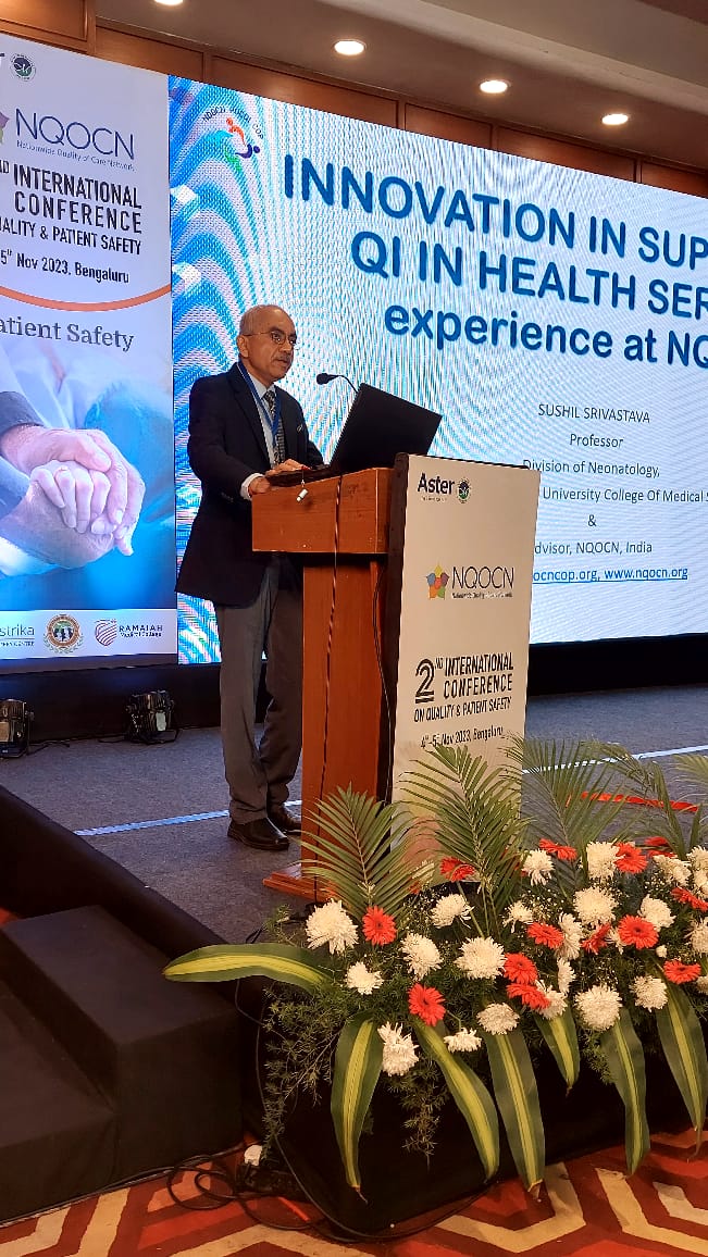 Nationwide Quality of Care Network (@nqocnindia) on Twitter photo Dr. Sushil Srivastava, Advisor NQOCN shared the journey of "Designing and Sustaining a Digital Community of Practice" with the healthcare professionals joined from across the nation at NQOCN Annual Conference 2023
<a href="/WHOSEARO/">World Health Organization South-East Asia</a> <a href="/NHSRCINDIA/">National Health Systems Resource Centre</a> <a href="/ISQua/">ISQua</a> <a href="/UNICEFIndia/">UNICEF India</a> <a href="/AriadneLabs/">Ariadne Labs</a> <a href="/NHS/">@NHS</a> Dr. Sushil Srivastava, Advisor NQOCN shared the journey of "Designing and Sustaining a Digital Community of Practice" with the healthcare professionals joined from across the nation at NQOCN Annual Conference 2023
<a href="/WHOSEARO/">World Health Organization South-East Asia</a> <a href="/NHSRCINDIA/">National Health Systems Resource Centre</a> <a href="/ISQua/">ISQua</a> <a href="/UNICEFIndia/">UNICEF India</a> <a href="/AriadneLabs/">Ariadne Labs</a> <a href="/NHS/">@NHS</a>