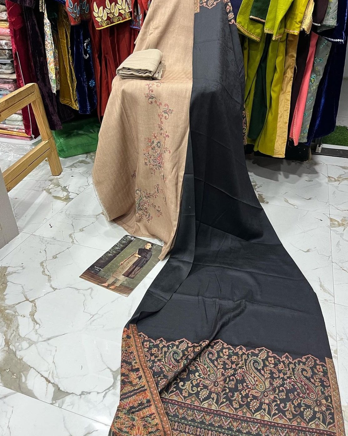OneForKindness on X: ~Hand Embroidery On Kameez/Soft Wool With Shawl Type  Dupatta~ Rs.1899- Free Shipping India Description: *Hand Embroidery On  Kameez Soft Wool/Pain Soft Wool Bottom/ Soft Wool Shawl Type Dupatta *Ask