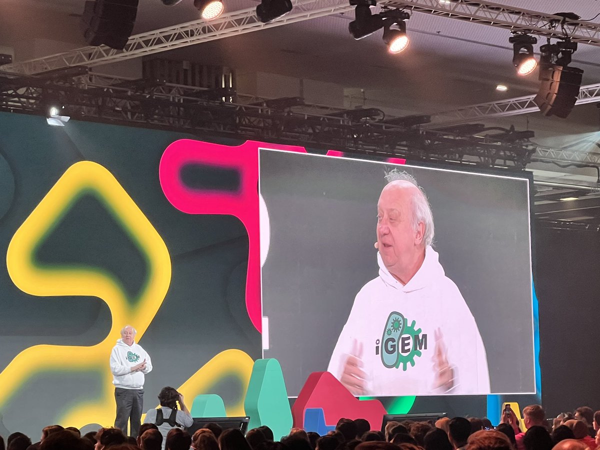 Kim de Mora (@kimdemora) on Twitter photo Randy Rettberg spoke earlier about how at the current growth rate, there will be 40,000 teams and 800,000 <a href="/iGEM/">iGEM Headquarters</a> students in another 20 years. 🤯 Randy Rettberg spoke earlier about how at the current growth rate, there will be 40,000 teams and 800,000 <a href="/iGEM/">iGEM Headquarters</a> students in another 20 years. 🤯