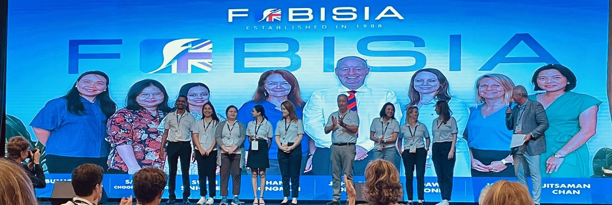 A ginormous thank you to all the superb #FOBISIA team for hosting such an outstanding #ShapingTheFutureTogether conference in #kualalumpur - safe & smooth journeys home to all who participated 🌍