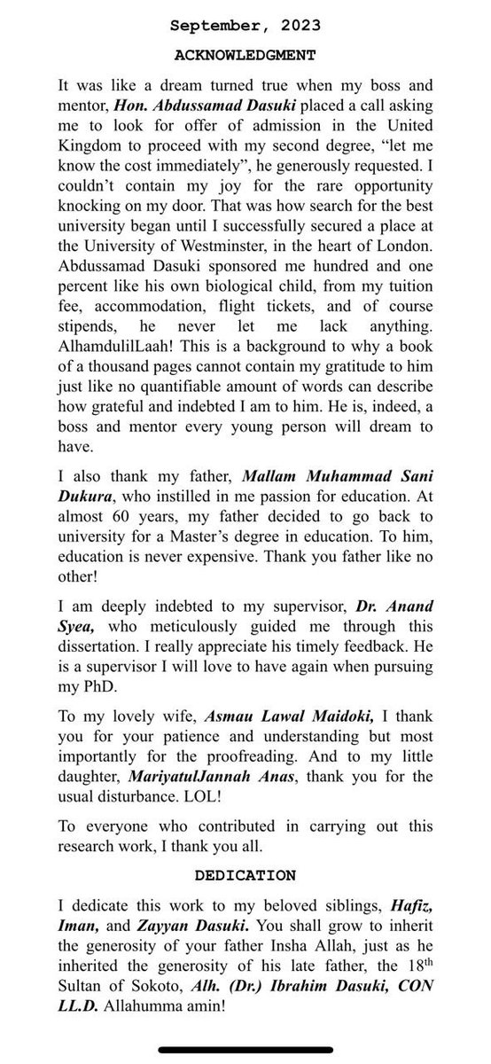 UncleAnass's tweet image. Shukran ya Rabb. JazakalLaahu khyran Sir @abdussamadd Dasuki. To God be the glory! #WeAreWestminster #Dasuki🙏