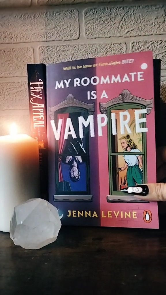AMdrnHouseWitch's tweet image. Finished another book on my TBR pile.
❤️🧡💛
#BookwormForLife #PaperbackBook #Goodreads #MyRoommateIsAVampire #JennaLevine