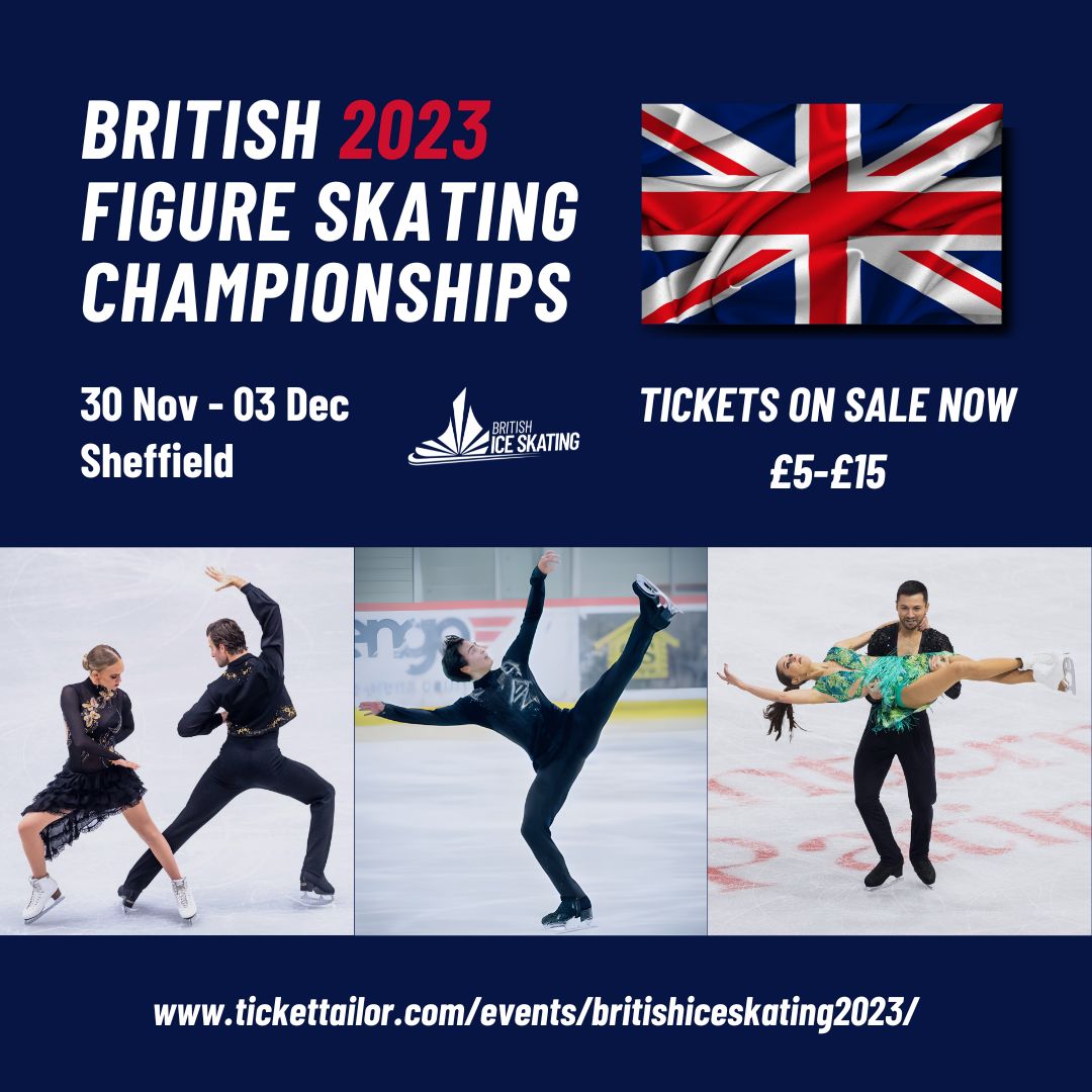Love @DancingOnIce? Then don't miss the British Figure Skating Championships! Watch top UK skaters glide, spin and dazzle LIVE - for just £10!

buytickets.at/britishiceskat…

#FigureSkating #IceSkating #DancingOnIce #DOI #DisneyOnice #BritishFS23 #WhatsOnSheffield