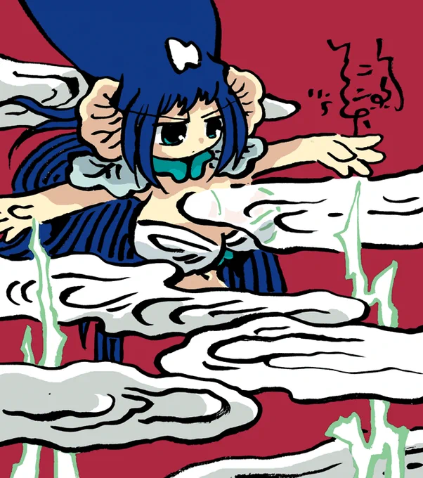 #毎日造物大女王さま 悪雷をおとすのである