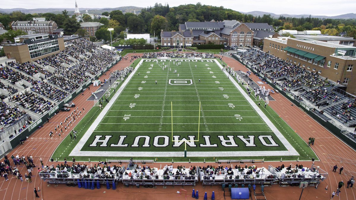 After a great visit last Friday, I’m blessed to receive my first offer form Dartmouth College. Big thanks to Coach brooks, Coach O’Dea, and Landon Yournt for a great visit #GoBigGreen