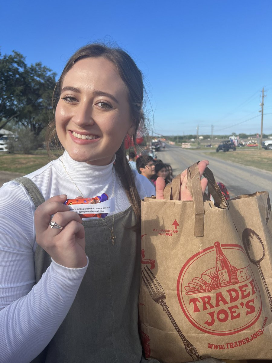 Just yesterday we handed out 200 candies with facts on them at the Devine Cactus fall festival. And then after we handed out another 200 flyers for our project!