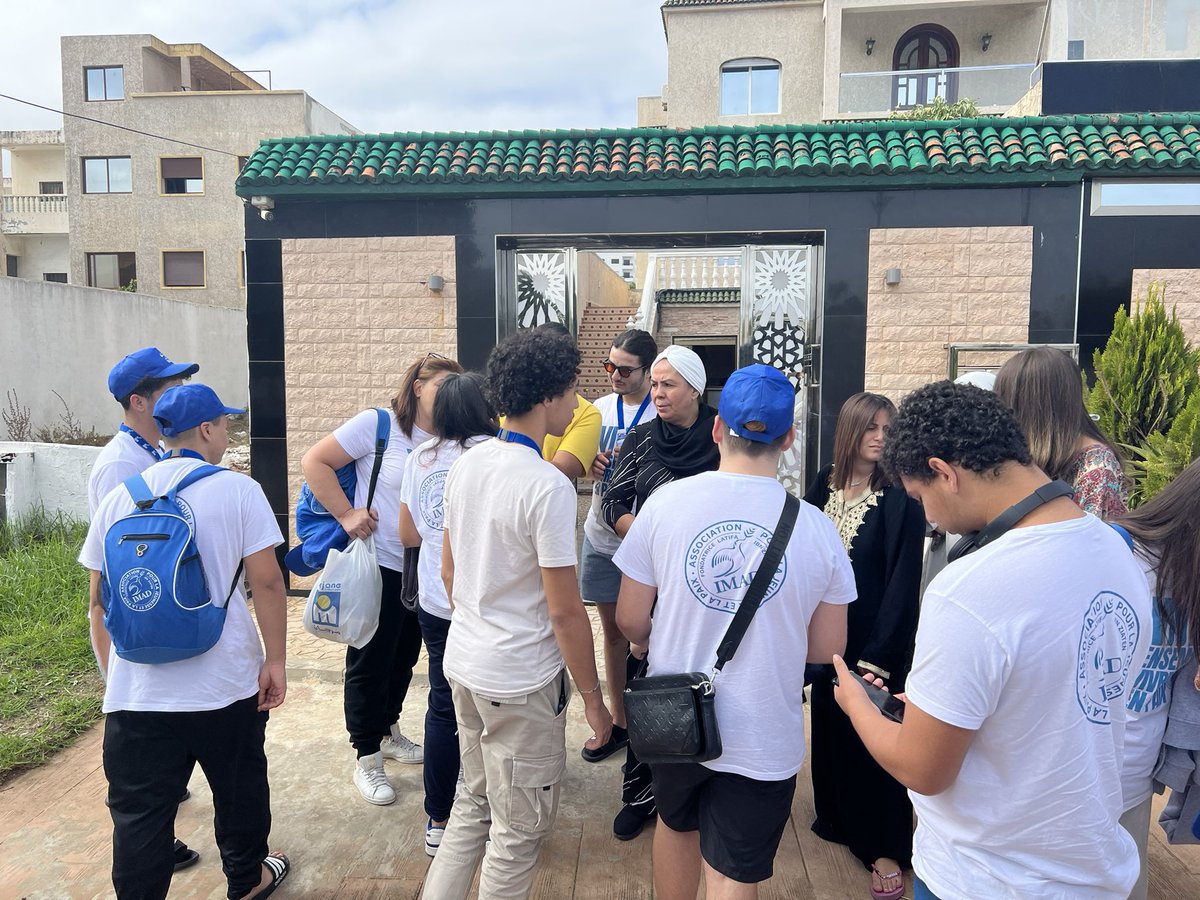 LatifaIbnZ's tweet photo. Dernier jour au Maroc pour les jeunes Français, nous nous rendons au Hammam Tourgan de Tétouan, où j'ai réservé un moment de détente et de massage traditionnel pour eux ♥️
#Maroc #Hamman #Partage #Repos #ASE #ADEPAPE13 https://t.co/oy0pRbIIun