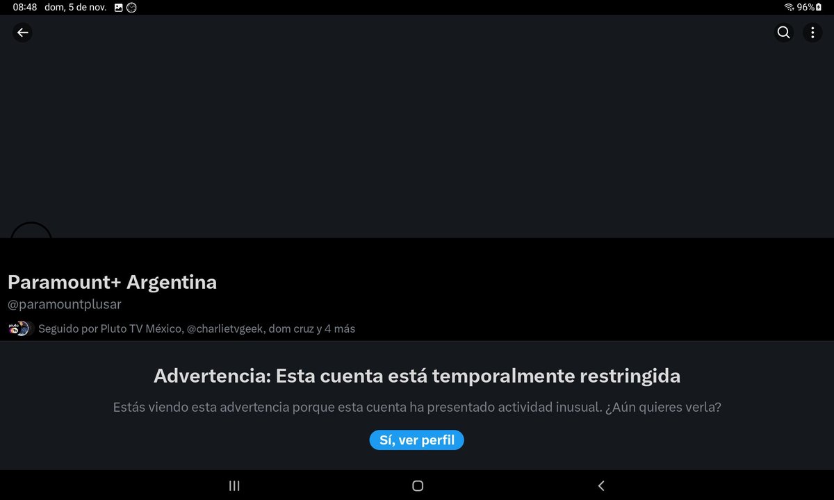 WTF <a href="/paramountplusar/">Paramount+ Argentina</a> pero que hicieron????????????? <a href="/charlietvgeek/">CharlieTvGeek</a>