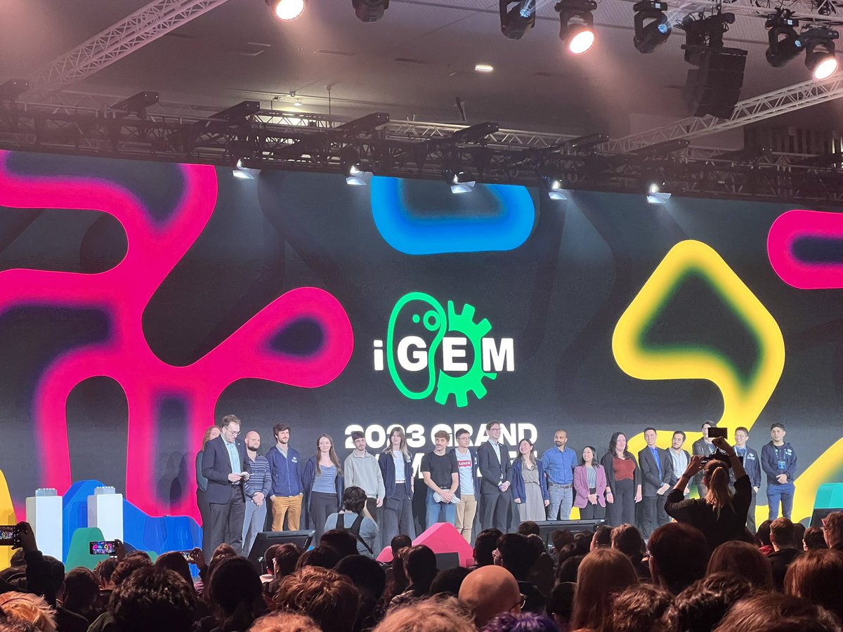 Kim de Mora (@kimdemora) on Twitter photo Congrats to all of <a href="/iGEM/">iGEM Headquarters</a> HQ for an incredibly amazing and impressive 2023 Grand Jamboree! Congrats to all of <a href="/iGEM/">iGEM Headquarters</a> HQ for an incredibly amazing and impressive 2023 Grand Jamboree!