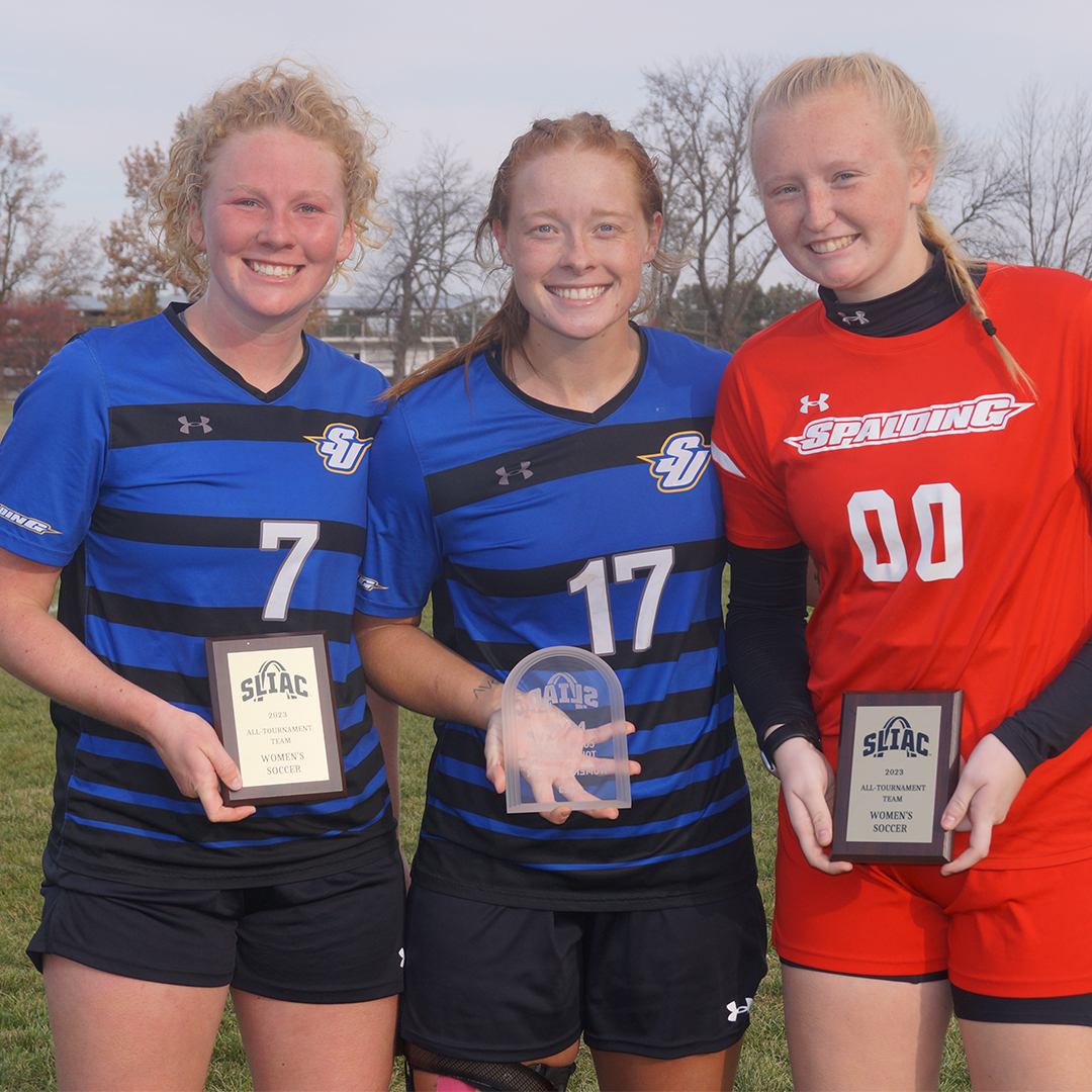 SLIAC's tweet photo. The 2023 SLIAC Women's Soccer All-Tournament team 

#SLIACtion #d3soccer https://t.co/9YoTEmIYPn