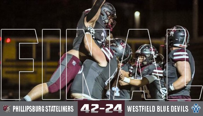 LinersFootball's tweet photo. There is no place like home! Big win over Westfield Friday night…here are the Players of the Game:
Offense - #34Wargo
Defense - #13Day
Specials - #10ScerboJr
Lineman - #44Krouse https://t.co/euUGGHpdJg