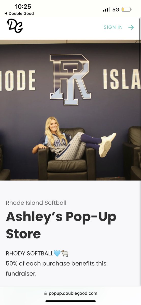 Last day to buy popcorn for Rhody Softball🩵  popup.doublegood.com/s/k3k21es5