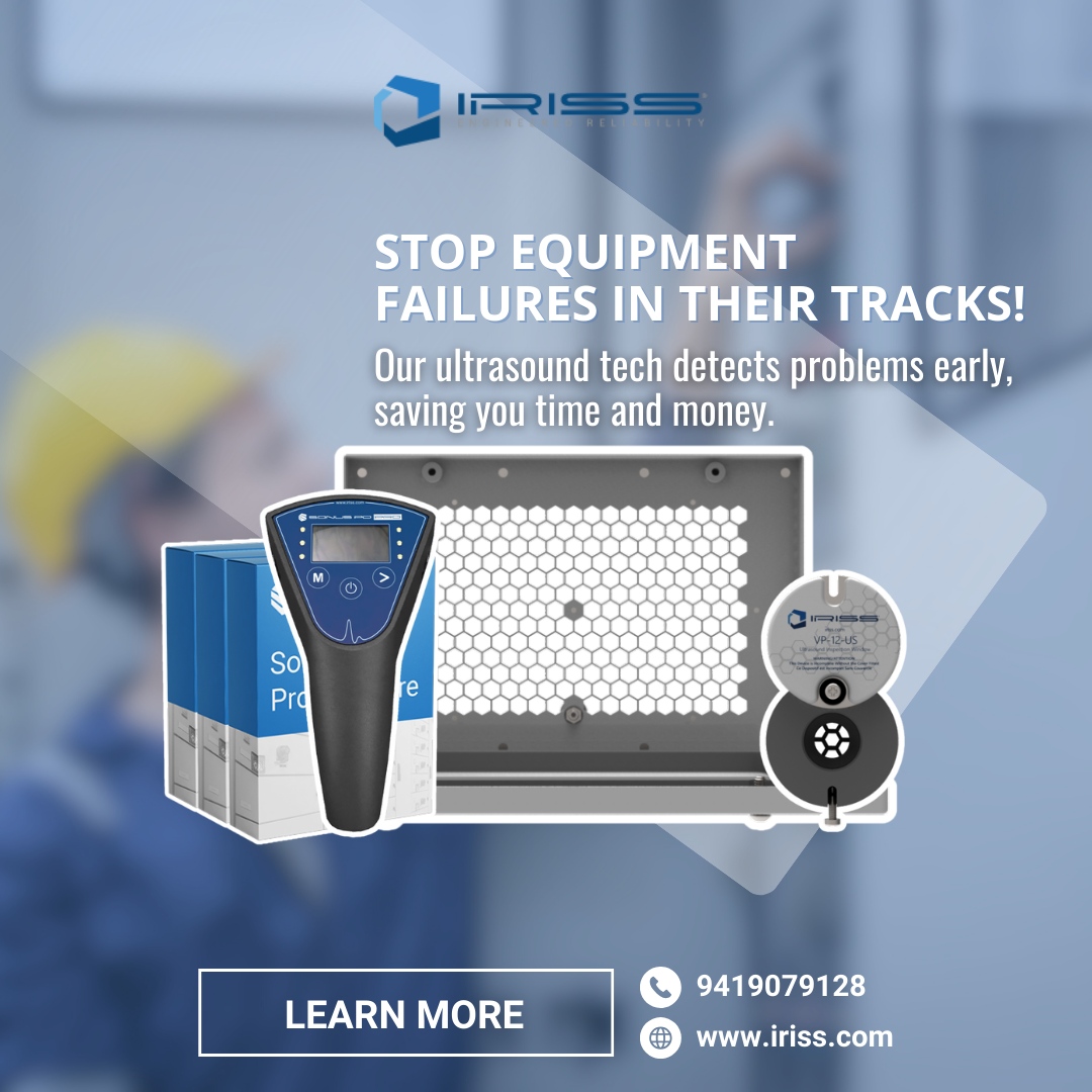 irissinc's tweet image. Prevent equipment failures in their tracks! 🛠️🚫 

Harness the power of our ultrasound technology to detect problems early, saving you valuable time and money. 

Invest in reliability today! 💰⏳ 

#EquipmentReliability #UltrasoundTech #ProactiveMaintenance 🌟
