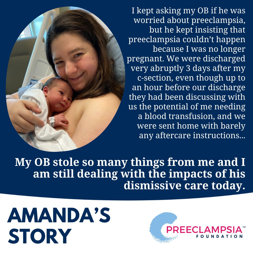 preeclampsia's tweet photo. For today's #StorySunday, we are sharing Amanda's story with #postpartumpreeclampsia #covid19 #longtermeffect
Read Amanda's story here: https://t.co/MoAJHbD5sp
#preeclampsia #preeclampsiaawareness #preeclampsiafoundation #highriskpregnancy #postpartumpreeclampsiasurvivor https://t.co/D0jzaBwKMj