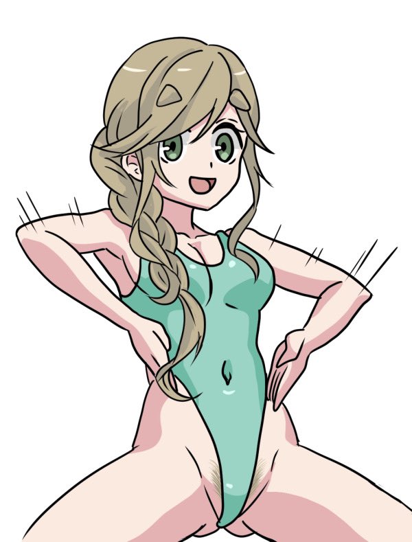 きまグレもそれなりに進んだから今日は早めに寝よう…_(:3」z)_ほんで倉庫整理してたらまた色々と発掘したからハイグレなお茶濁しも再開するぜぇ!確かゆるキャンのキャラだったかな… 