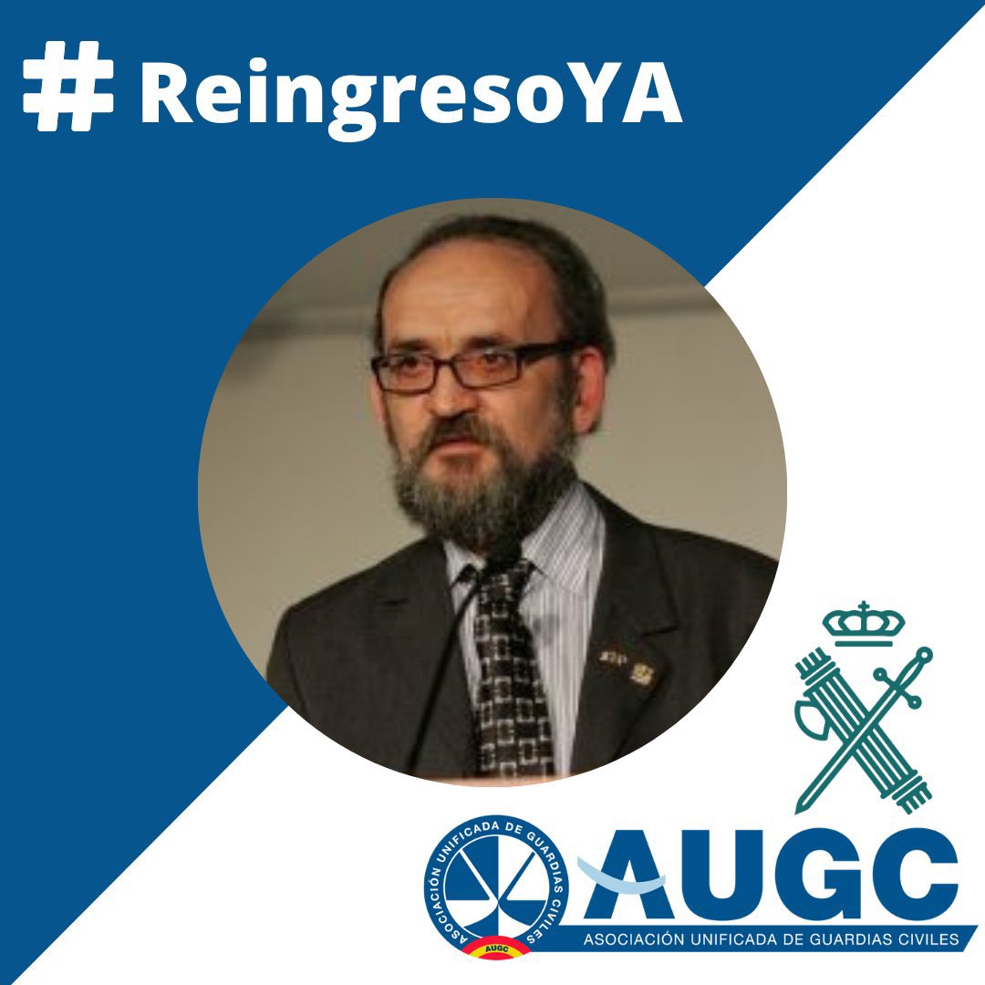 AUGC_Bizkaia's tweet photo. AUGC, asociación mayoritaria en la @GuardiaCivil solicita la #ReadmisionYa, #ReingresoYa https://t.co/kUwL2Q1Qp2