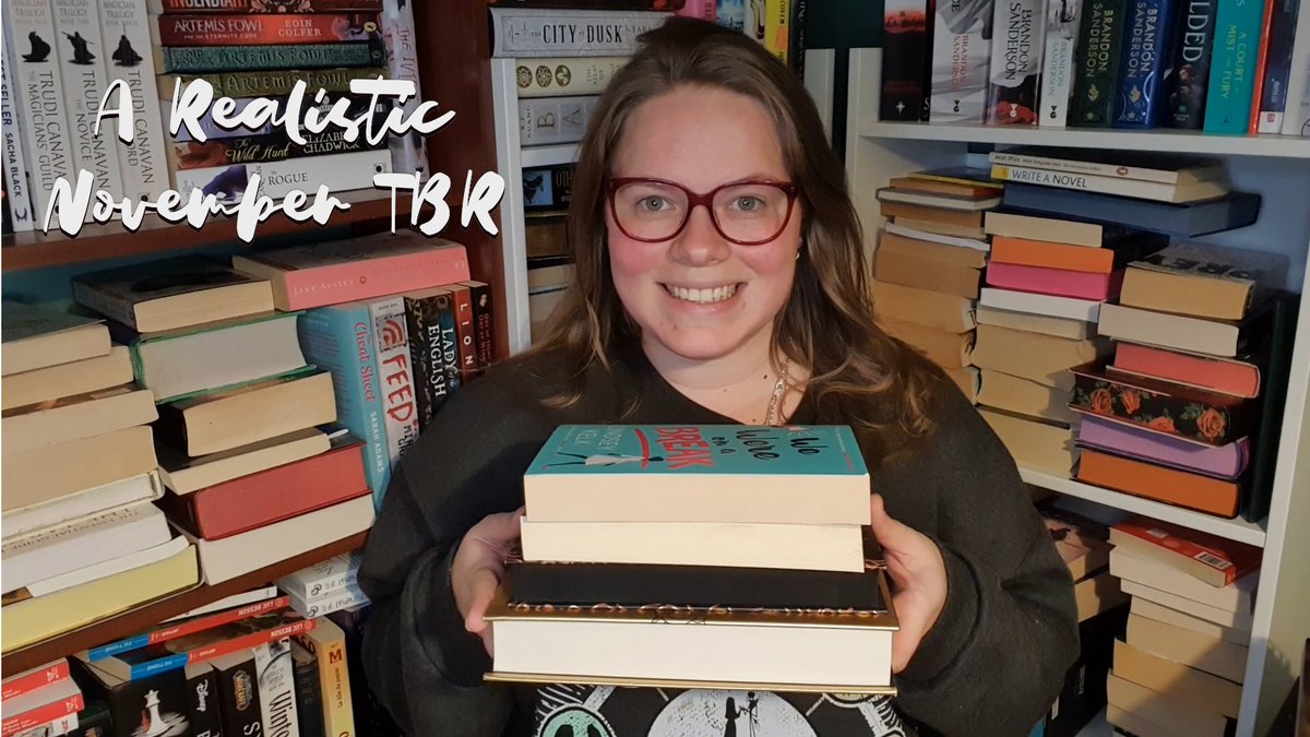 It's been a while but I have a new video up! My realistic TBR for November 😁 🔗 youtu.be/ttBXePsKk_g