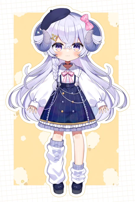【お仕事告知】星影ラピス様のロリの姿をお仕立てさせていただきました!すごく可愛く動くのでぜひぜひ配信を見てください…!!よろしくお願いします〜!! 