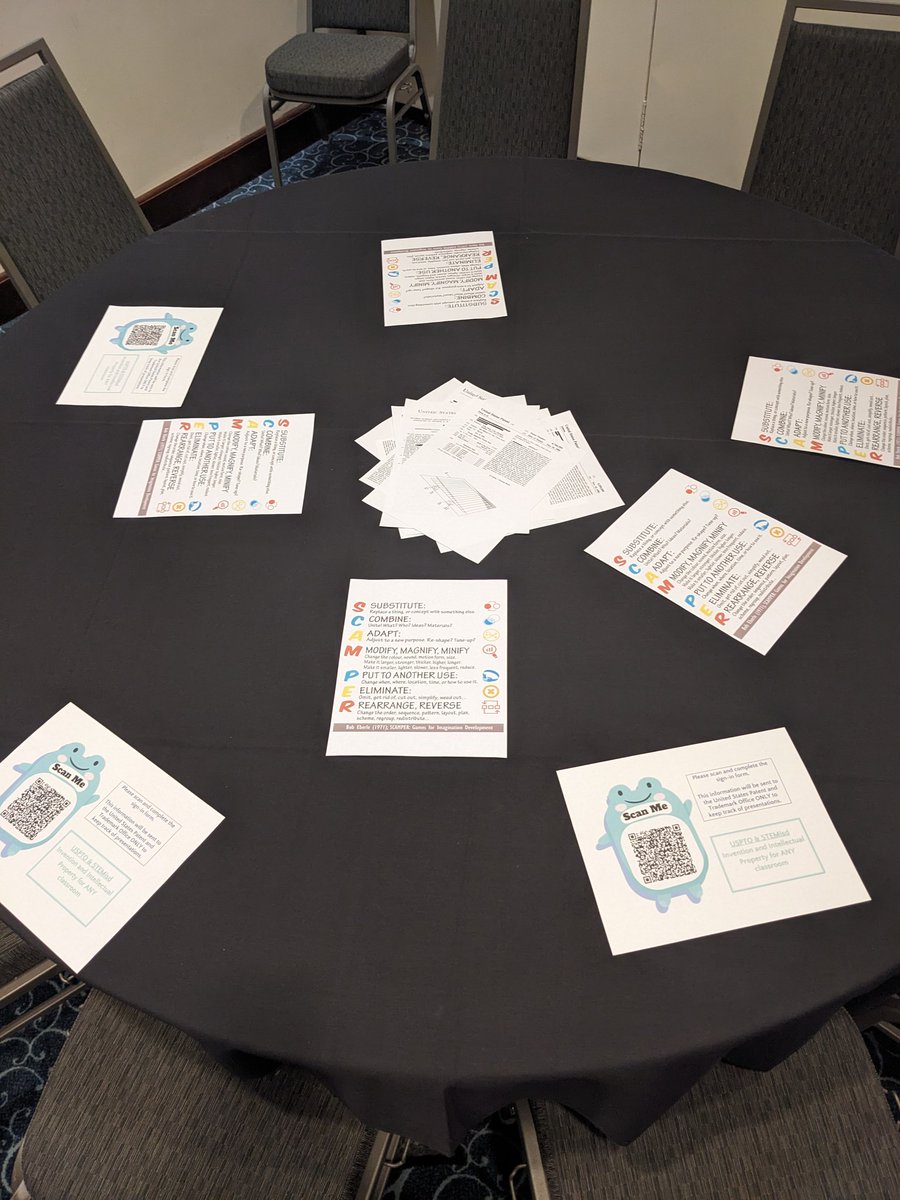 Pumped to present at the #STANYS23 conference Invention and Intellectual Property for ANY Classroom <a href="/STEMisEd/">STEMisED</a>