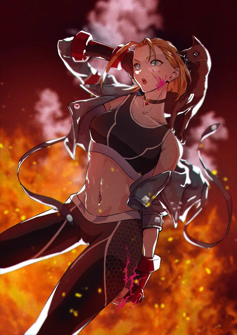 捗らないので前に描いたものでも 