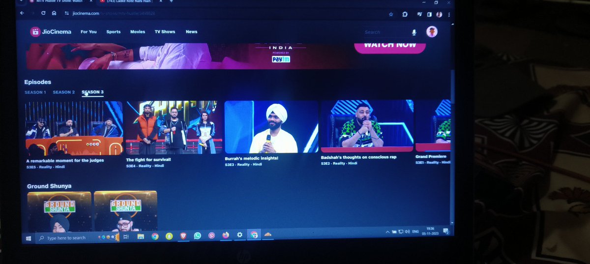 Briar_Pulkit's tweet photo. Show jio pe chalna hai episode aye nhi but song kaanphod music ke YouTube PE aa chuka. Waaah MTV waaah Jio Cinema.

#boycottjiocinema
#doingscam 
#uninstallJiocinema https://t.co/WiUauC5TXn