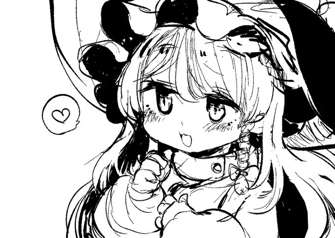 魔理沙を可愛く描けたのは久しぶりな気がする…♥ 