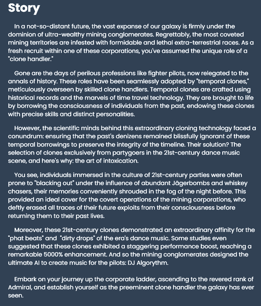 For those wondering what if any story Mining My Business has? Here's your answer:

#indiedev #gaming #gamedev #GodotEngine #roguelike #PC #steamdeck