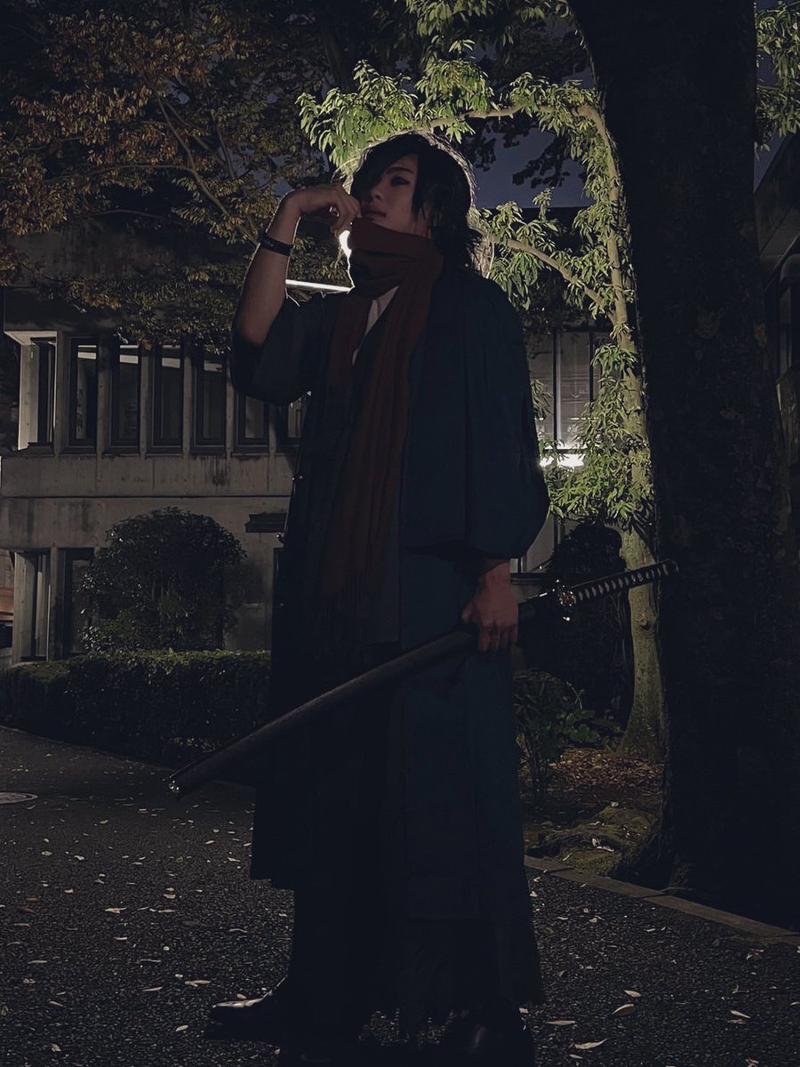 urcos03's tweet photo. 学祭でFGOの岡田以蔵してました！
他のレイヤーさんも沢山いてめちゃ楽しかったです✨️ https://t.co/2diJq0DDfX