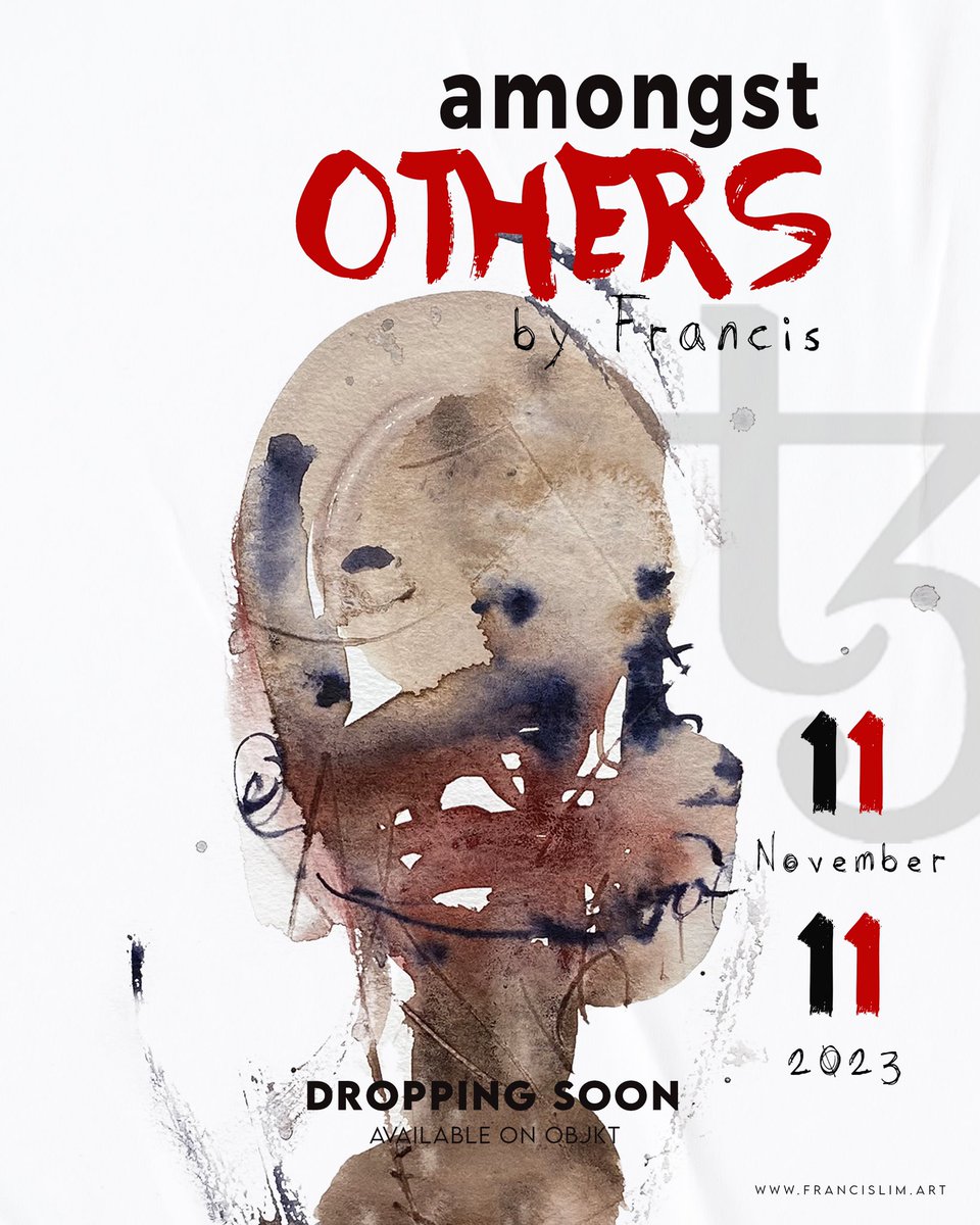 francislimart's tweet photo. GM. My newest NFT collection, ''Amongst Others,'' a series of watercolor artworks, will be minted on Tezos and available on OBJKT marketplace starting November 11, 2023. Get ready to explore. Dropping Soon!

#AmongstOthersNFT #Tezos #tezosph #OBJKT #WatercolorArt #NFTCommunity https://t.co/CRhfrTyR4r