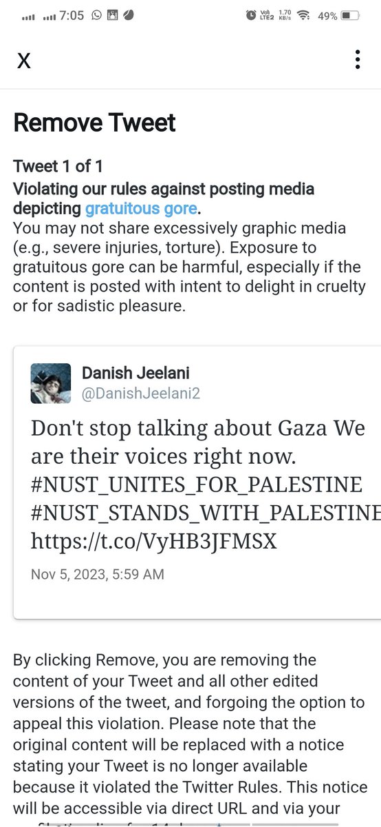DanishJeelani2's tweet photo. Keep posting about Palestine.
Don't get DISTRACTED. 

#NUST_UNITES_FOR_PALESTINE
#NUST_STANDS_WITH_PALESTINE https://t.co/paaPVF4bnU