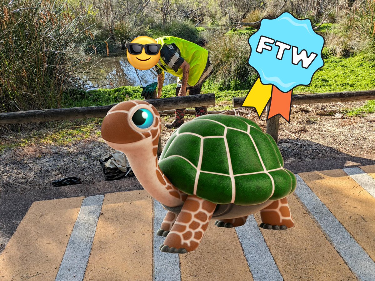 A bonus - whilst undertaking our planting session this afternoon a turtle nest was spotted and steps taken to protect. Handy that we had one of our Turtle Trackers <a href="/TurtleSAT/">TurtleSAT</a> SOSNT team with us!