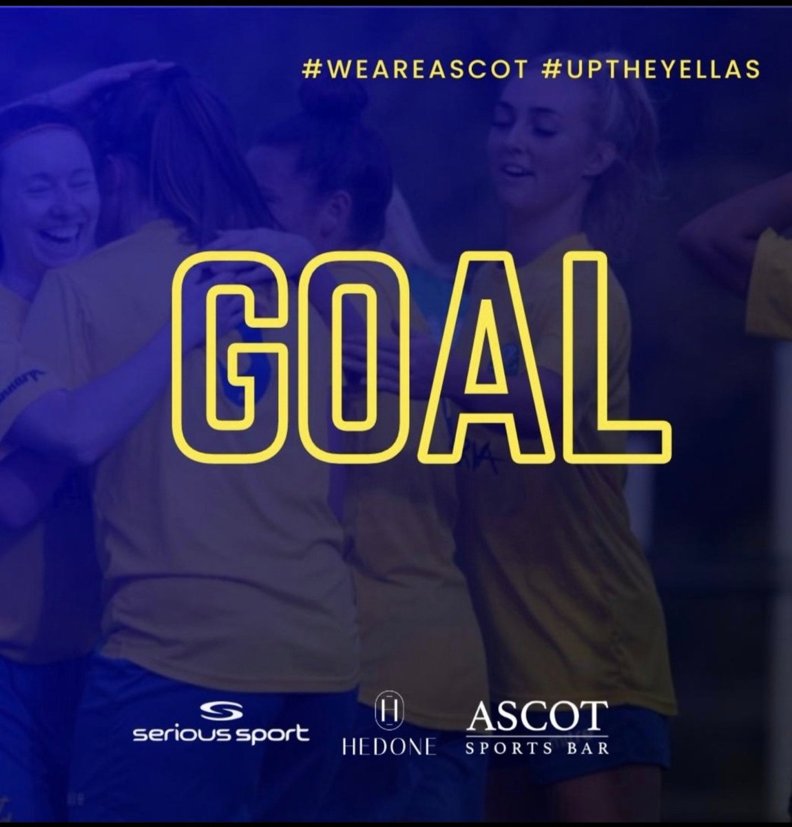 AscotWomenFC's tweet photo. 🧭14" |

Hannah Sheehan finds the top corner to extend the #Yellas lead.

🟡🔵 2️⃣
🔴🔴 0️⃣ https://t.co/2QnJ9Lx814